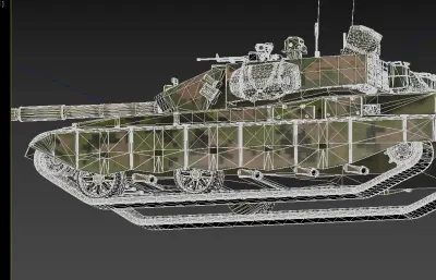 ZTZ99A主戰(zhàn)坦克,已塌陷