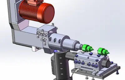車床鉆孔調整裝置