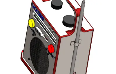 應急無線電模型圖