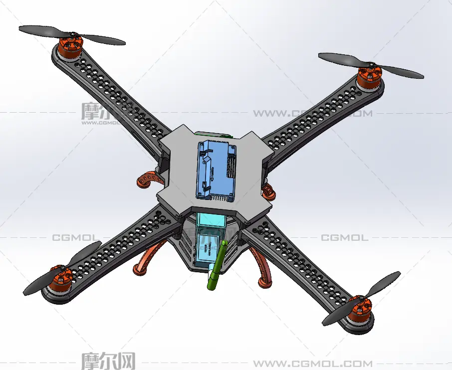 四旋翼無人機模型