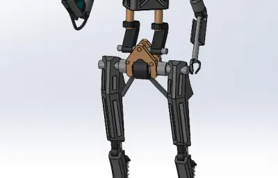 武裝機器人簡易造型