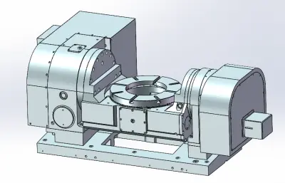 線切割五軸回轉臺