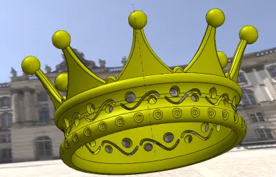 皇冠的模型