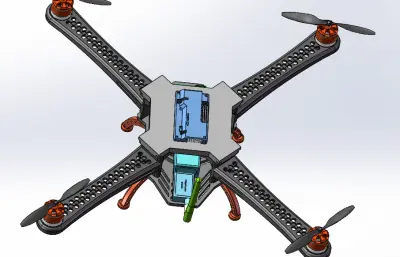 四旋翼無人機模型