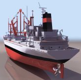 运输船模型