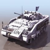 精密坦克模型(含材质贴图)