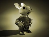 白兔博士卡通3D模型