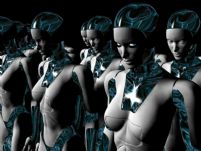 机器工厂女机器人3D模型