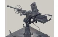 3D军用机枪模型