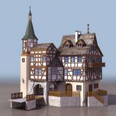 欧式城堡3D模型