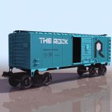 火车后挂货箱3D模型