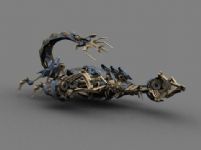 变形金刚机械蝎子3D模型