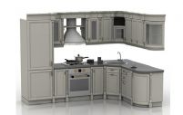欧式厨房设计3D模型