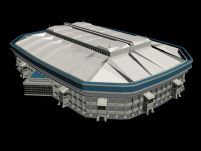 大型体育场3D模型