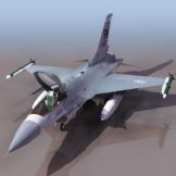 F16战斗机模型