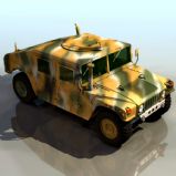 悍马装甲车3D模型