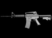 M4步枪3D模型