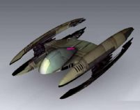 太空战机(droid fighter)3D模型