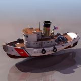 渔船3D模型