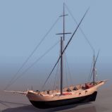 3D船模型