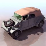 吉普车3D模型