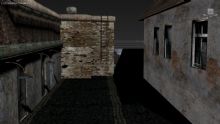 破旧小巷场景3D模型(带材质)