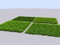 高精度草地,草坪场景3D模型