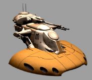 太空战争主站坦克3D模型