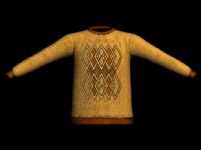羊毛衫,毛衣,圆领衫3D模型