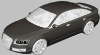 奥迪A6汽车3D模型
