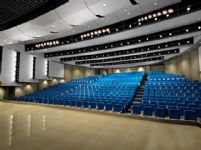 会议厅,演出场所,大会堂整体效果3D模型