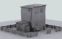 3D室外建筑场景模型