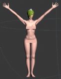 女性人体,女人体3D模型