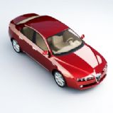 豪华小汽车3D模型
