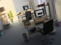 办公室3D模型(含材质贴图)