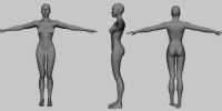 女人体,maya人体模型
