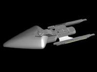 个性宇宙飞船3D模型