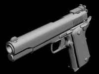 手枪3D模型