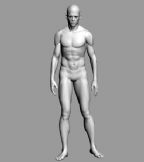 男人 男人体3D模型