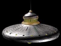 UFO,飞碟,不明飞行物3D模型