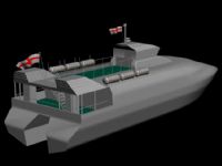 海上巡洋艇3D模型