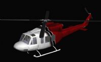 私人直升机3D模型