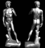 大卫雕塑3D模型
