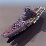 海上轮船3D模型