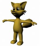 狐狸,maya卡通角色3D模型