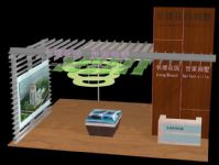 长堤花园别墅房地产展厅设计3D模型