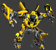 变形金刚 Bumble bee 大黄蜂3D模型