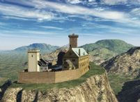 山顶城堡3D模型