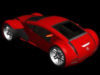 雷克萨斯概念车3D模型