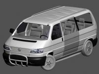 大众商务车3D模型